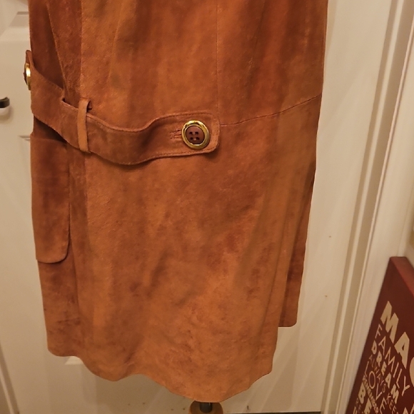 H&M Tan Suede Dress Vintage - Picture 7 of 13